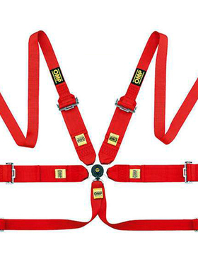 2021新款omp三英寸4/四点式赛车改装汽车座椅安全带通用快拆带fia