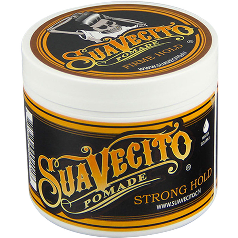 suavecito骷髅头小发油男士定型啫喱无味清香发蜡水基发泥油头膏