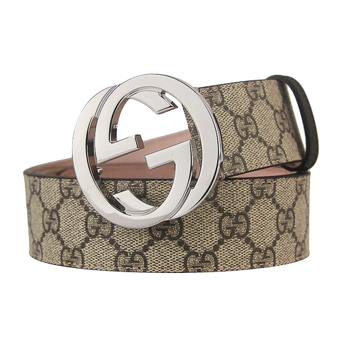 正品gucci/酷奇腰带古驰经典款男士双g图案古奇休闲针扣皮带gk