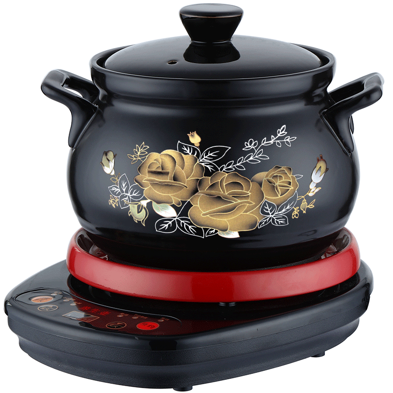 康雅顺 40k2 全自动电炖锅大容量煮粥锅家用陶瓷电砂锅煲汤锅