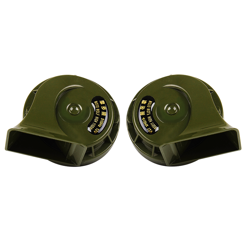 汽车摩托车蜗牛喇叭超响高低音12v电动车防水机车音响踏板车鸣笛