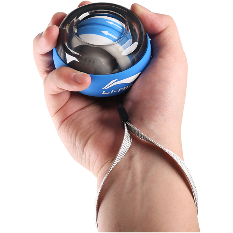 李宁腕力球100公斤男式臂力握力球离心陀螺自启动静音手腕锻炼器2