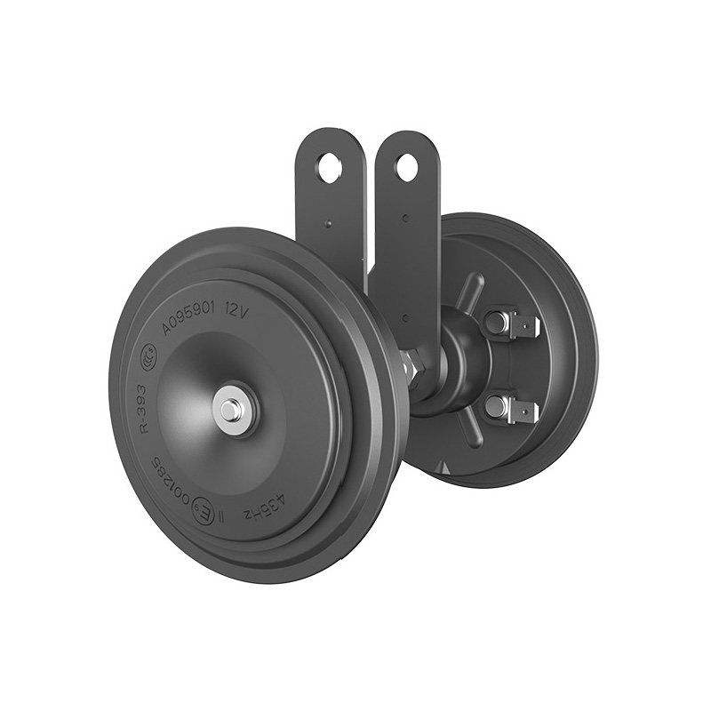 汽车喇叭12v超响小车轿车高低音通用防水高音鸣笛改装盆型电喇叭 - 铭