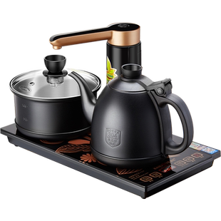 金灶k9自动吸水煮水壶黑色保温一体