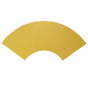 绢纹纸暗行扇面泥金扇形熟宣空白镜片工笔国画心经小楷书法专用纸