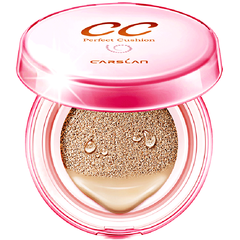 卡姿兰气垫cc霜蜗牛调控隔离bb霜遮瑕二合一控油持久不脱妆粉底液