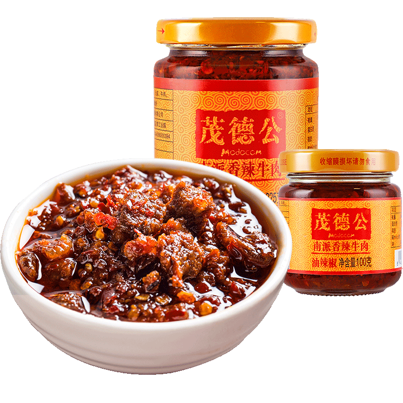 茂德公自制香辣酱拌面酱325g