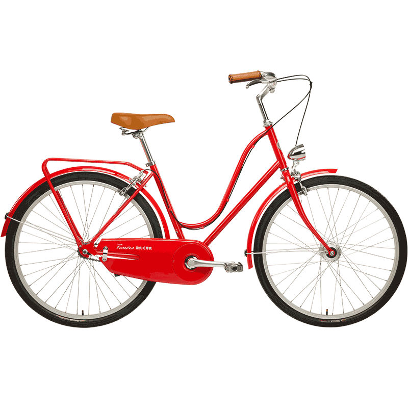 永久c复古自行车26寸复刻简约时尚女款文艺单车城市骑行代步天心