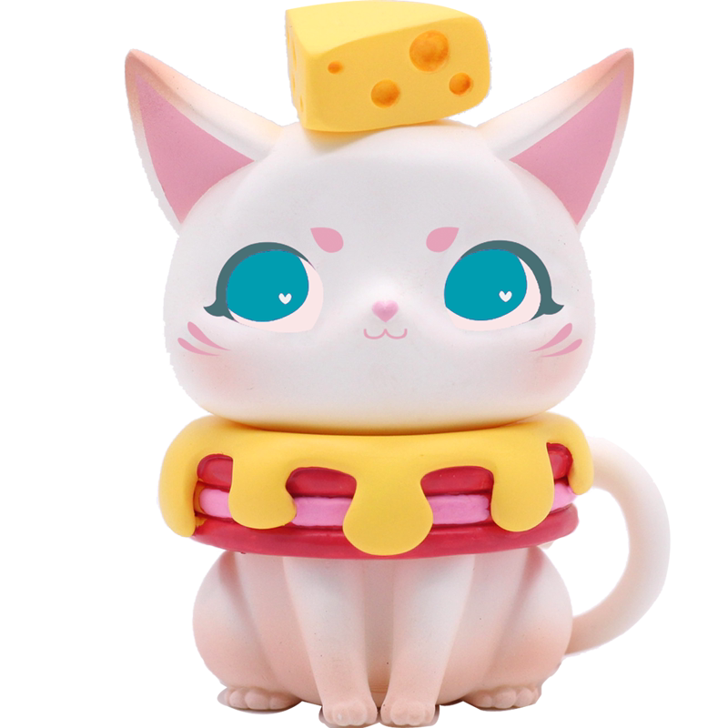 正版mio甜品猫盲盒 甜品系列网红猫咪潮玩公仔手办可爱摆件礼物