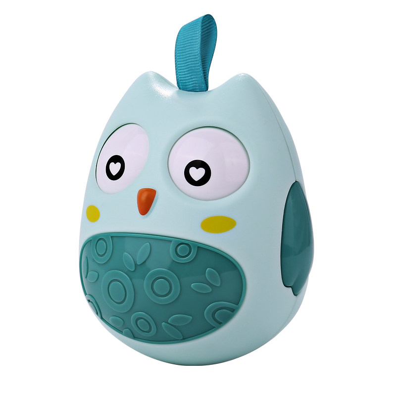 曼龙不倒翁玩具宝宝啃咬3-6-12个月儿童音乐0益智早教1岁婴儿玩具