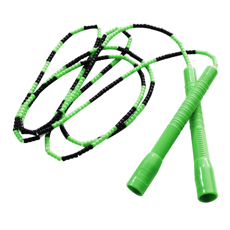 lh-819龙花跳绳/胡平生专利跳绳/高级花样跳绳全细竹节新款花样绳