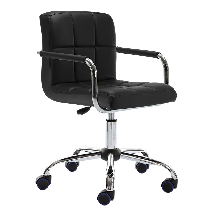 电脑椅家用学生宿舍座椅办公升降转椅靠背弓形椅子现代简约老板椅