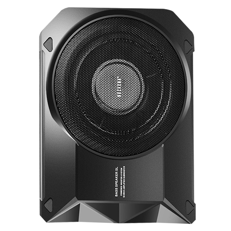 10寸超薄汽车低音炮音响有源车载改装超重低音内置功放