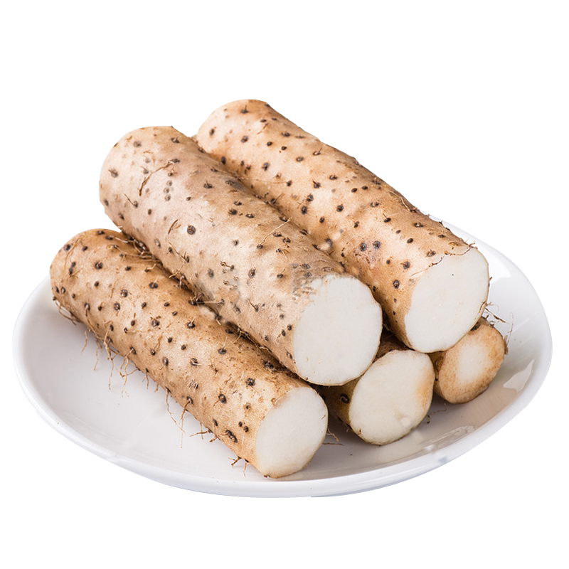 现挖河北小白嘴白山药铁棍新鲜蔬菜粉糯铁杆装麻山药