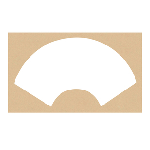 加厚扇形宣纸卡纸宣纸熟宣书法国画工笔画山水画写意画作品纸镜片软卡