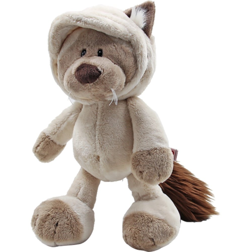 德国nici站姿雪狸男孩女孩公仔萌可爱情侣生日礼物娃娃毛绒玩具