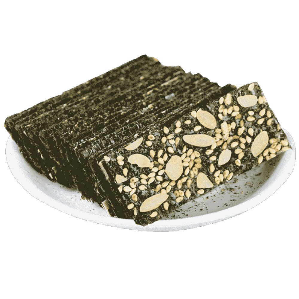 海苔夹心脆5罐装海味即食健康儿童孕妇小零食推荐肉松夹心海苔卷