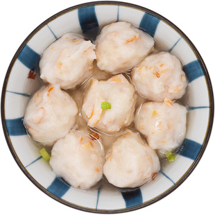 鱼丸奶奶蟹肉丸海蟹丸蟹肉含量东山岛手工海鲜丸子半斤火锅