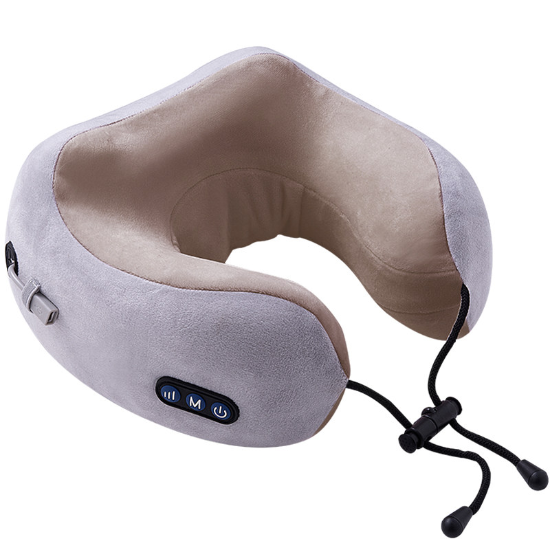 u型按摩枕电动肩颈椎按摩器多功能颈部揉捏理疗脖子疼神器按摩仪