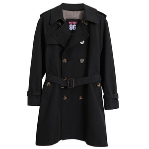 thekiller男士中长款战壕秋冬风衣