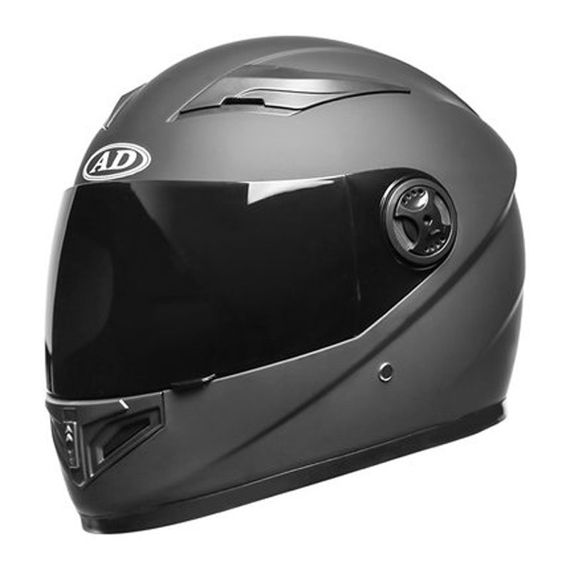 本田雅迪摩托头盔灰爱玛小刀电瓶车头盔男女大号全盔夏防晒安全帽