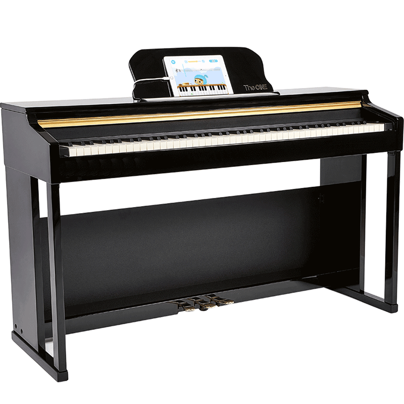 烤漆家用轻奢 88键重锤电钢琴 - theone官方旗舰店