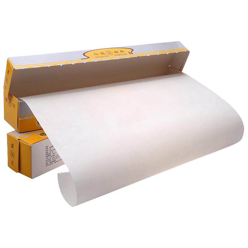 三能屋诺硅油纸20米烘焙不粘烤盘纸烹调纸防沾烧烤锡纸家用调理纸