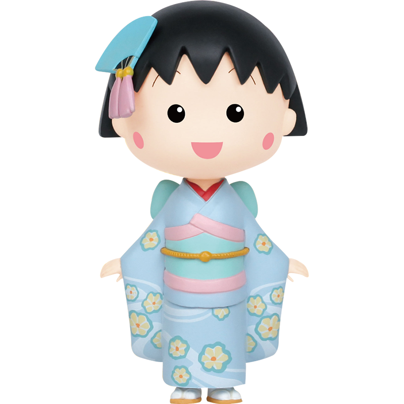 【52toys】樱桃小丸子和服系列盲盒经典动漫周边手办模型潮玩