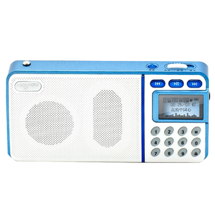 乐果收音机便携式插卡mp3录音机