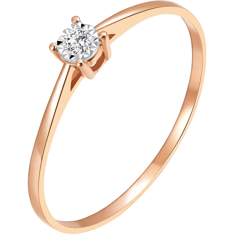 明牌珠宝18k金钻指 twikle闪耀系列钻石戒指车花工艺女戒 csw0066