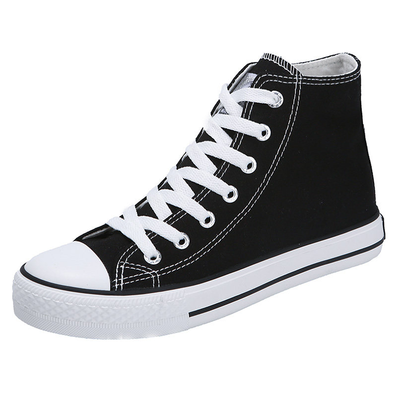 吾尊时尚 鞋子 回力女鞋高帮帆布鞋女2021秋季新款百搭韩版ulzzang潮