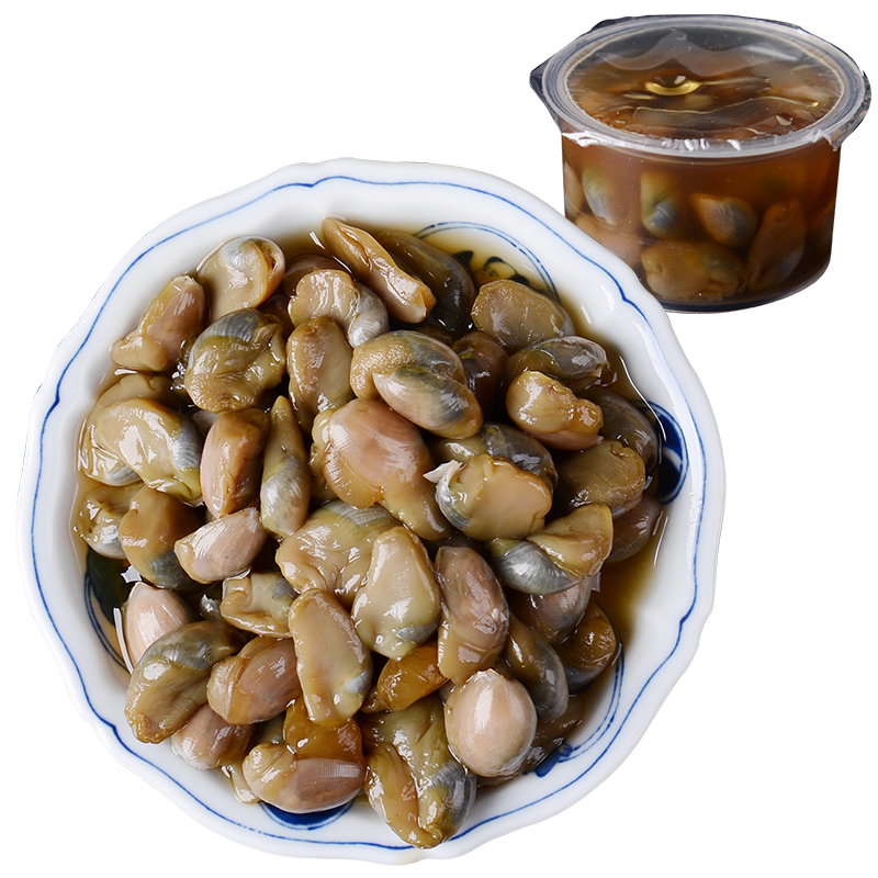 一只鼎顿顿鲜黄泥螺380g 独立小包装腌制海鲜宁波罐装即食海螺