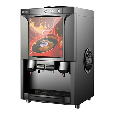 心连心速溶咖啡商用全自动饮料机台式热饮机奶茶一体机美式高压半