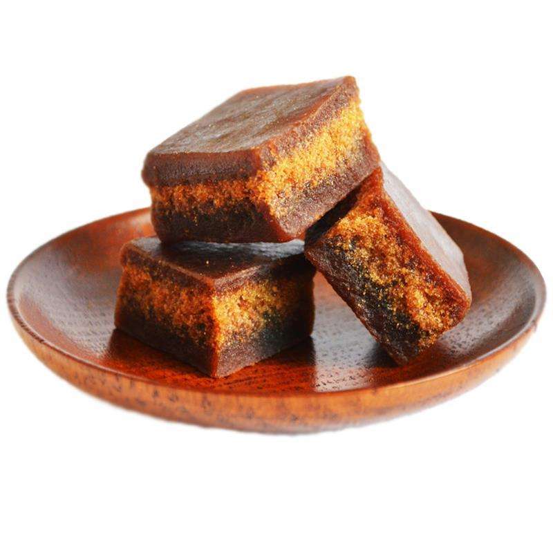 五件包邮四川特产老红糖土黑糖红糖块农家自制纯甘蔗原汁水500g