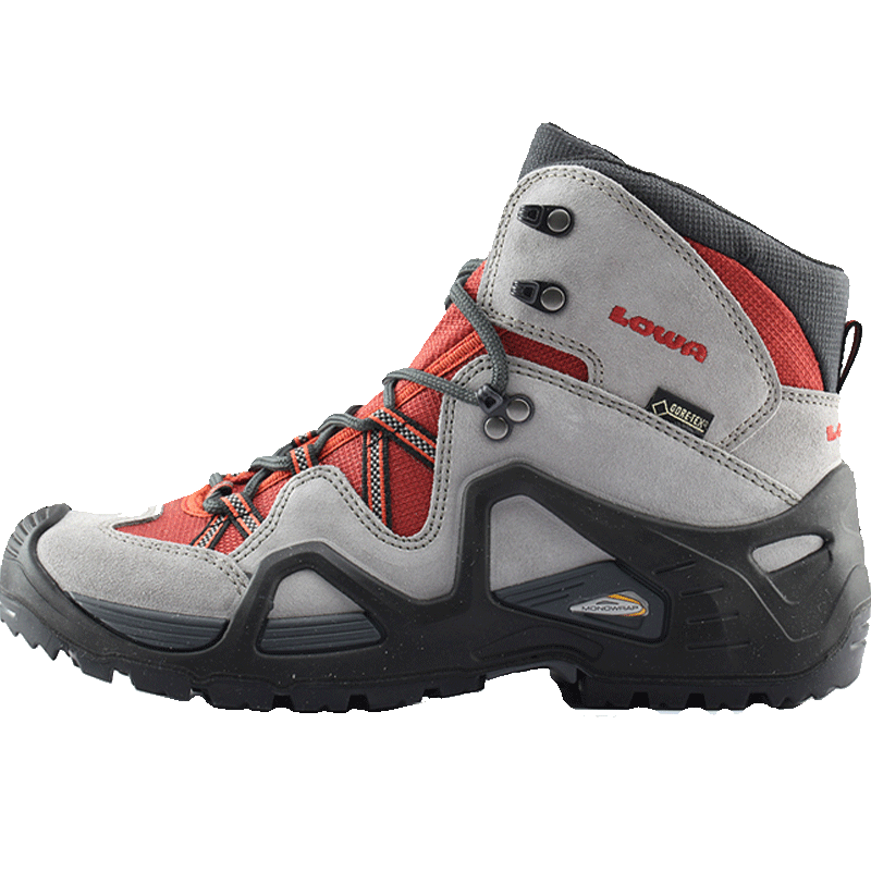 lowa户外zephyr gtx女式中帮防水防滑耐磨登山徒步鞋靴 l320585