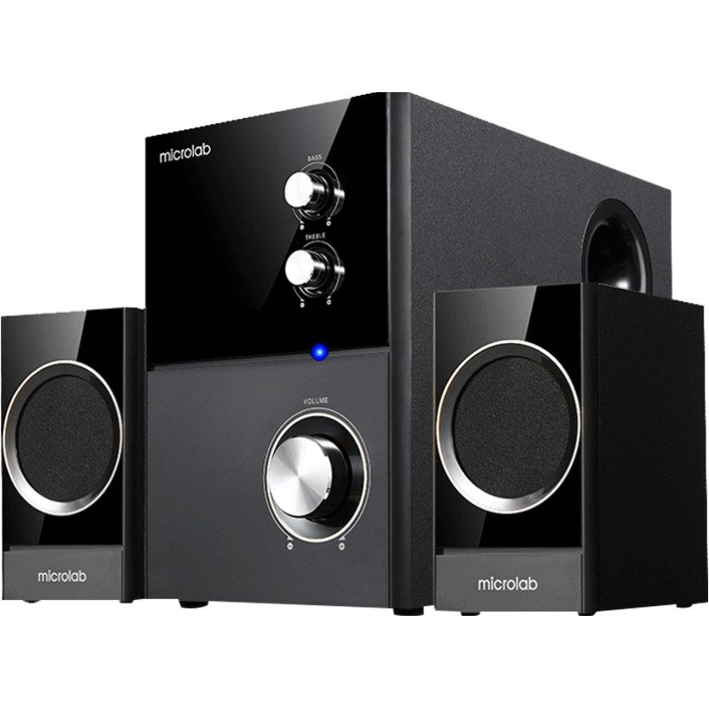 microlab/麦博 m400音响 2.1低音炮台式电脑 多媒体笔记本音箱