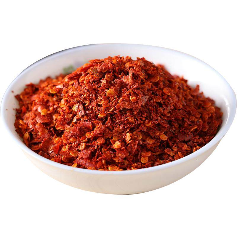 四川辣椒面500g包邮特辣超辣香辣二荆条小米辣油泼辣子魔鬼辣椒粉