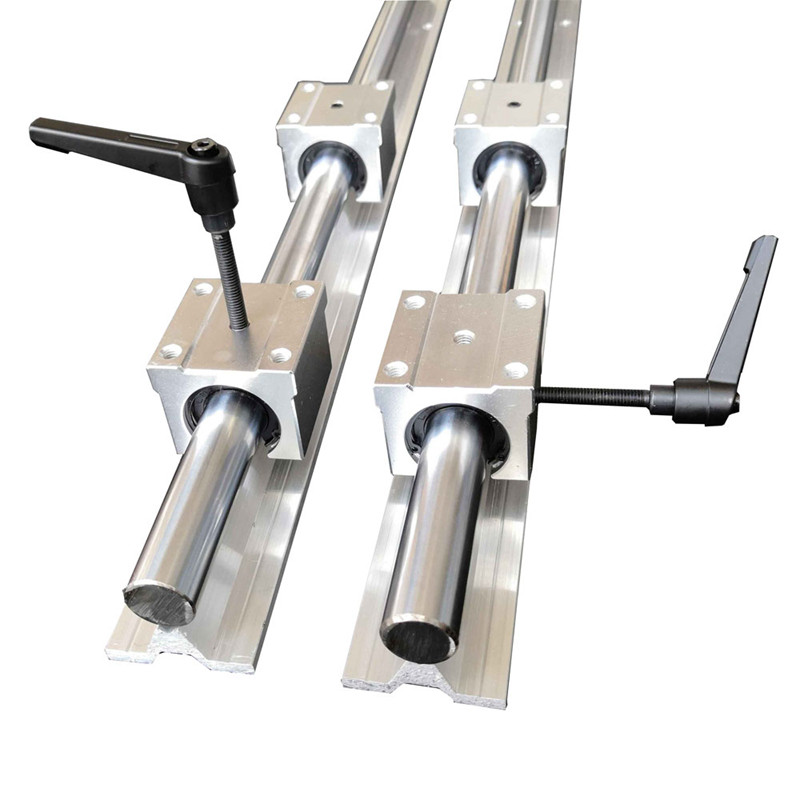 sbr导轨 推台锯滑轨滑道 精密圆柱直线导轨 光轴导轨滑块16/20/30