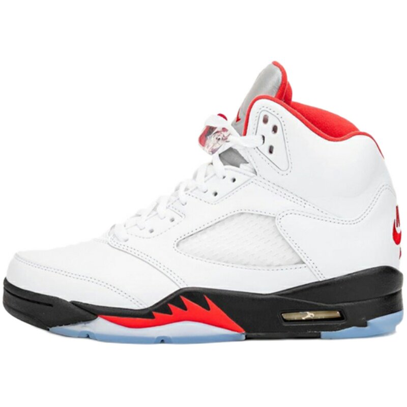 air jordan 5 aj5 流川枫白红火焰红 2020复刻 篮球鞋 440888-102