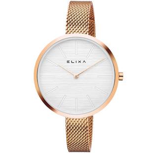 elixa女表名牌大表盘简约气质 瑞士防水小众品牌奢华正品手表女 券