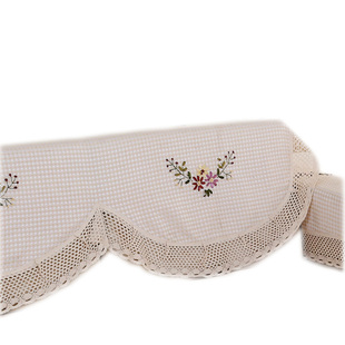 防滑布艺靠枕巾沙发垫沙发靠背巾盖巾盖布扶手巾床头巾经久耐用