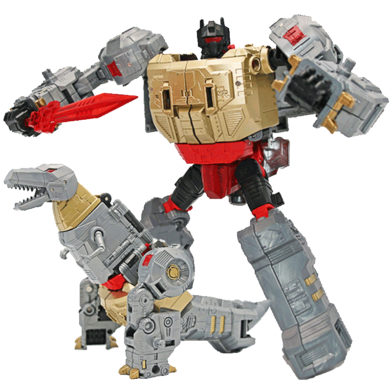 黑曼巴天元变形玩具金刚机器人恐龙五合体修罗王g1色版大合体套装