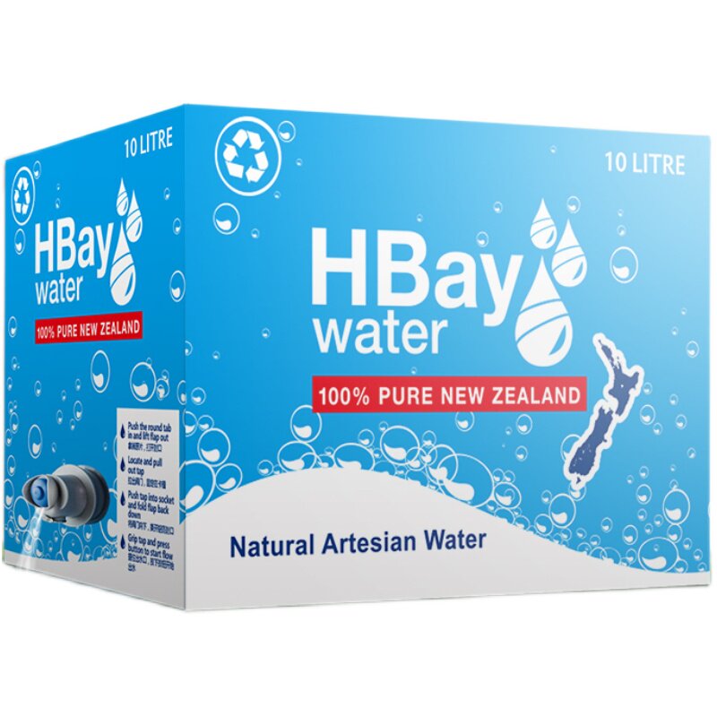 hbay纽湾新西兰进口婴儿水10l天然弱碱袋装饮用水熬汤泡茶矿泉水y