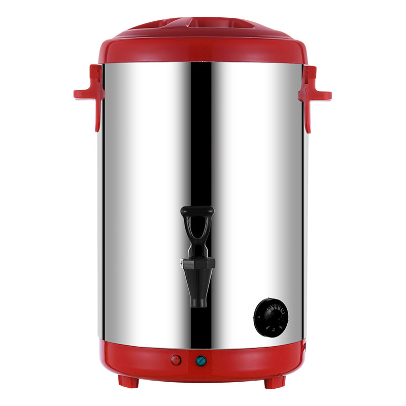 不锈钢大容量电热奶茶桶商用保温桶奶茶店加热桶开水桶热水烧水桶