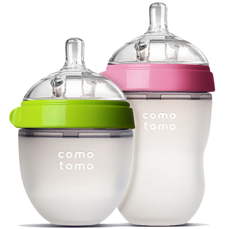 comotomo可么多么原装进口硅胶奶瓶新生儿套装韩国官方正品断奶
