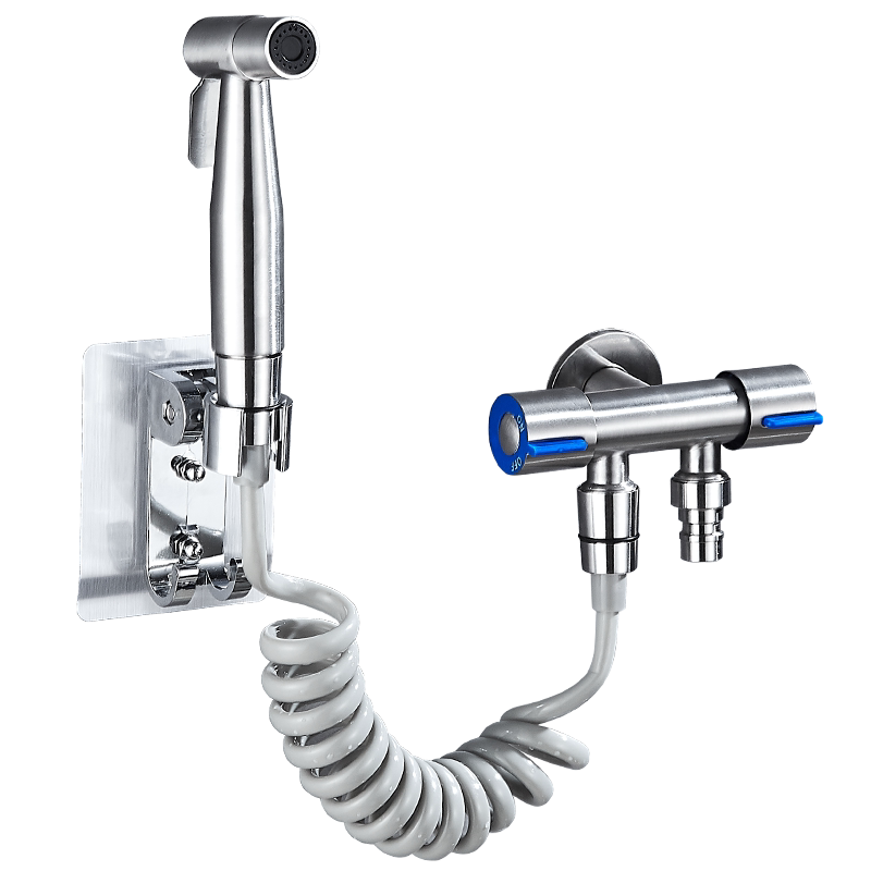 马桶伴侣冲洗器喷枪增压水龙头妇洗器喷头卫生间高压水枪厕所家用