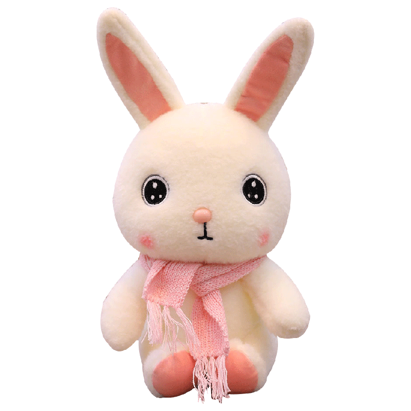 可爱小兔子毛绒玩具卡通白兔布娃娃公仔玩偶小号少女心生日礼物女