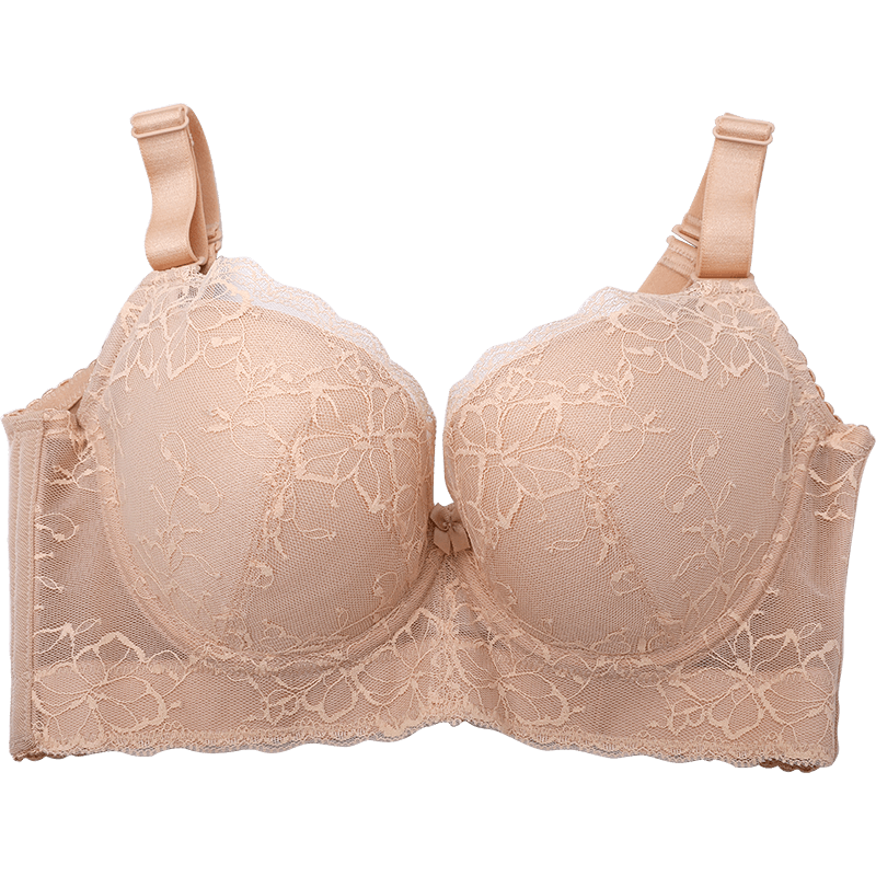 厚款超聚拢文胸调整型矫正收副乳小胸显大平胸加厚内衣胸罩女超厚