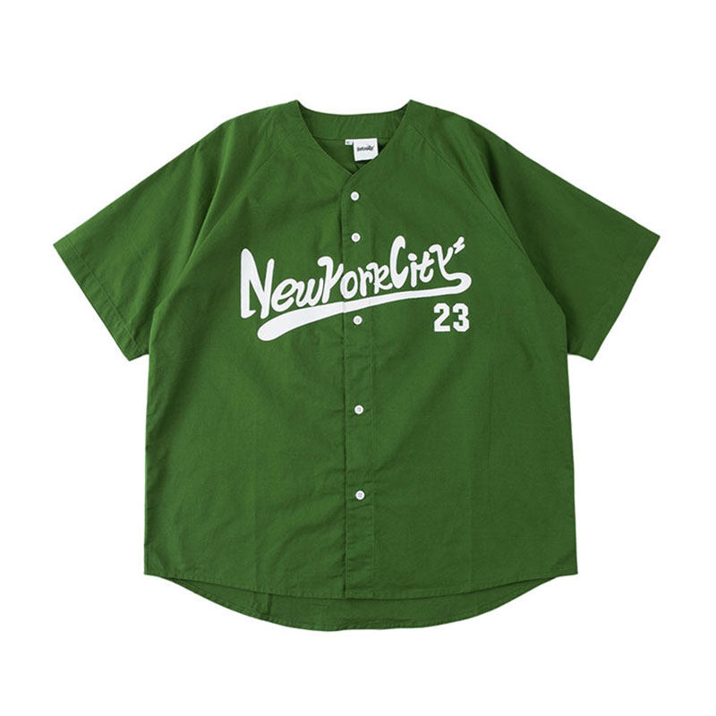 newyorkcitybaseballjersey潮牌欧美高街短袖棒球衫棒球服rbbone