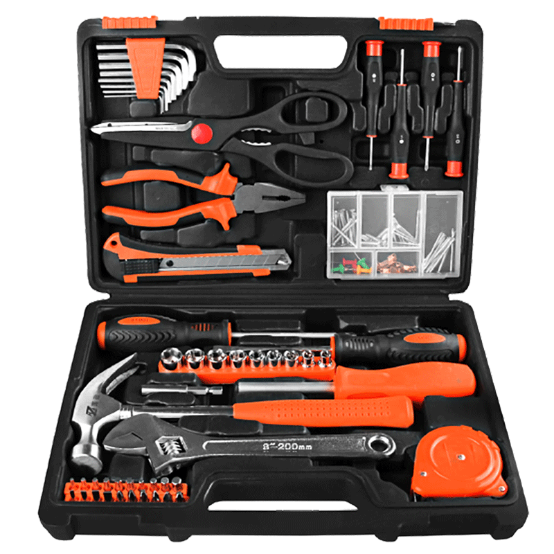 厚政螺丝刀工具箱套装多功能五金组合家用电工维修理工具组套